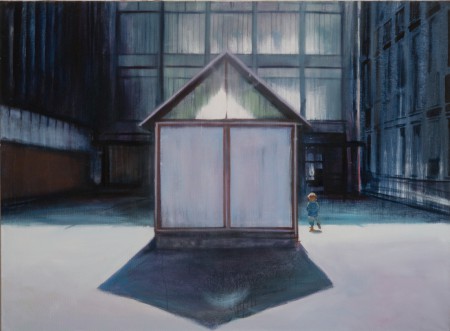 Menedék 150x200cm olaj vászon